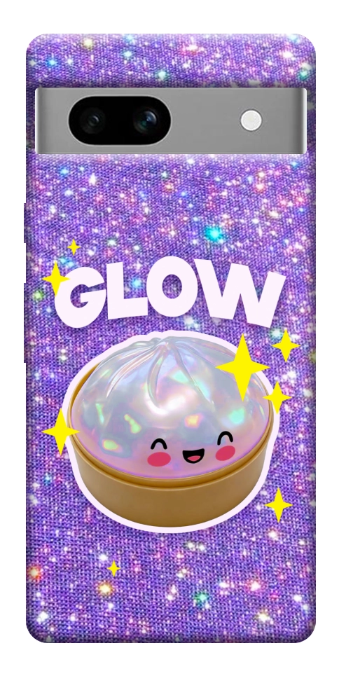 Чехол Purple sparkle dumpling для Google Pixel 7A