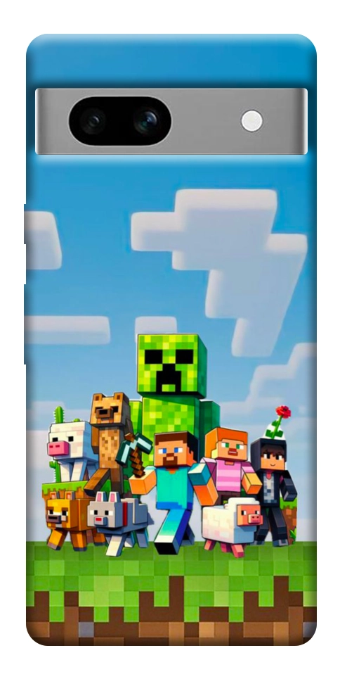 Чехол Block Adventure для Google Pixel 7A