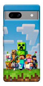 Чехол Block Adventure для Google Pixel 7A
