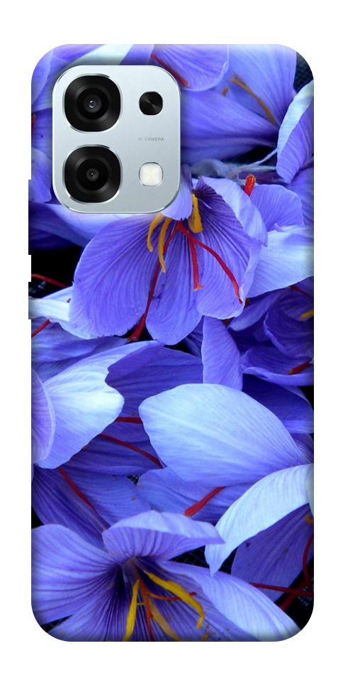 Чехол Фиолетовый сад для Oppo A6 Pro