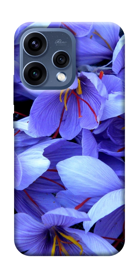 Чехол Фиолетовый сад для Oppo Reno 15