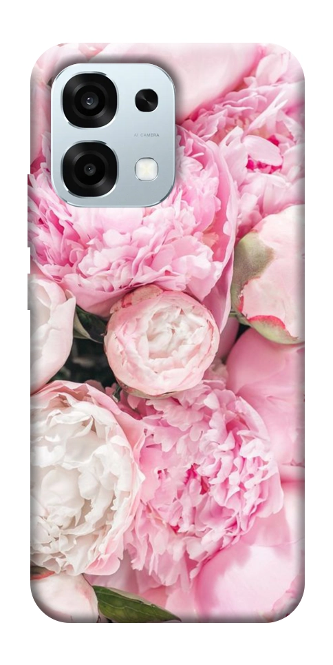 Чехол Pink peonies для Oppo A6 Pro