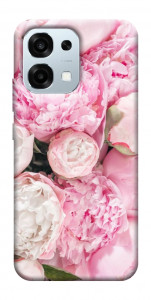 Чехол Pink peonies для Oppo A6 Pro 5G