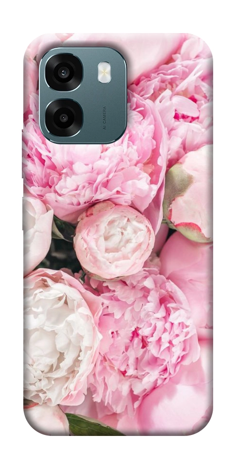 Чохол Pink peonies для Oppo A6