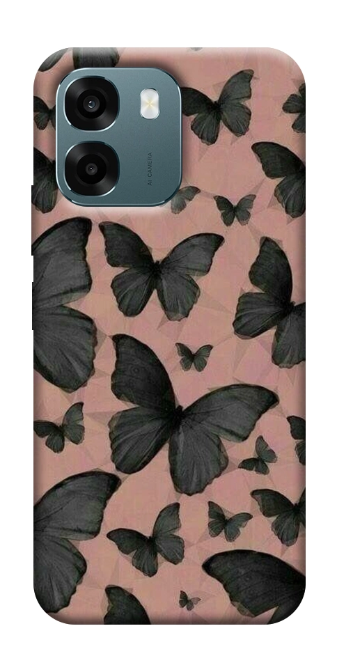 Чохол Пурхаючі метелики для Oppo A6