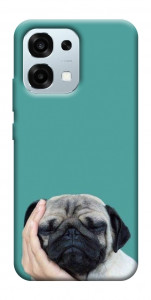 Чехол Спящий мопс для Oppo A6 Pro 5G