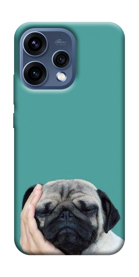 Чехол Спящий мопс для Oppo Reno 15