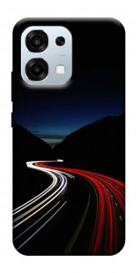 Чехол Красно-белая дорога для Oppo A6 Pro 5G