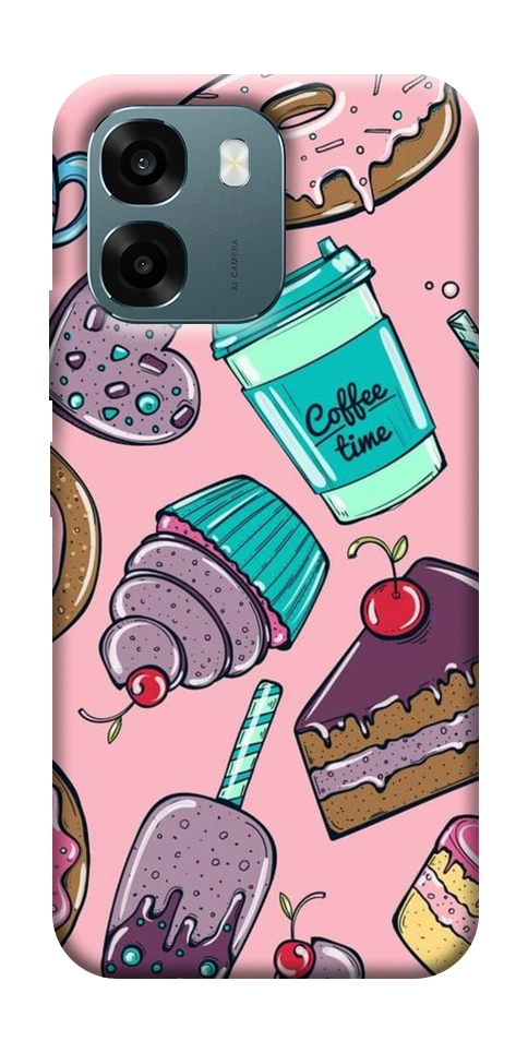 Чохол Coffee time для Oppo A6