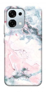Чехол Розово-голубой мрамор для Oppo A6 Pro 5G