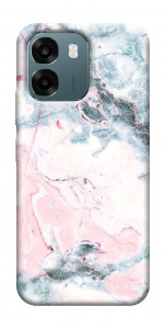 Чохол Рожево-блакитний мармур для Oppo A6