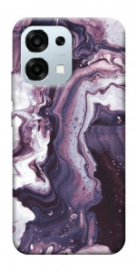 Чехол Красный мрамор для Oppo A6 Pro 5G