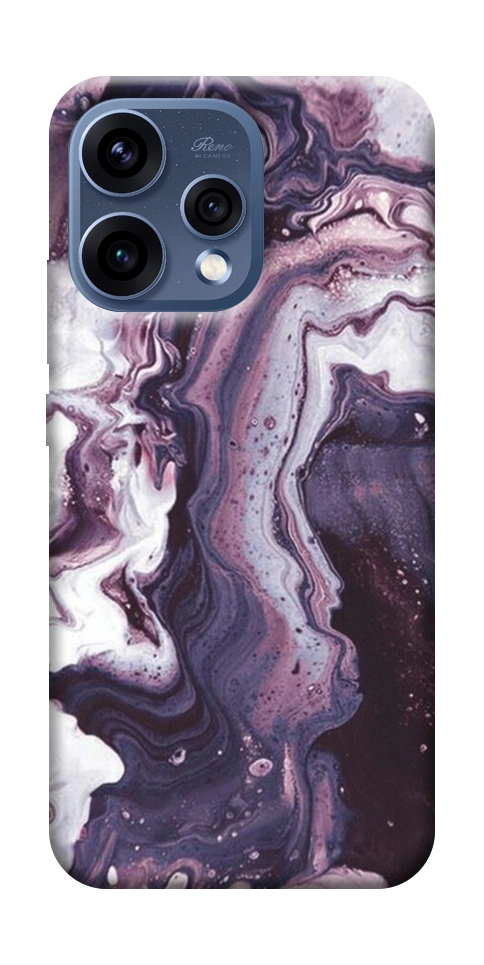 Чехол Красный мрамор для Oppo Reno 15
