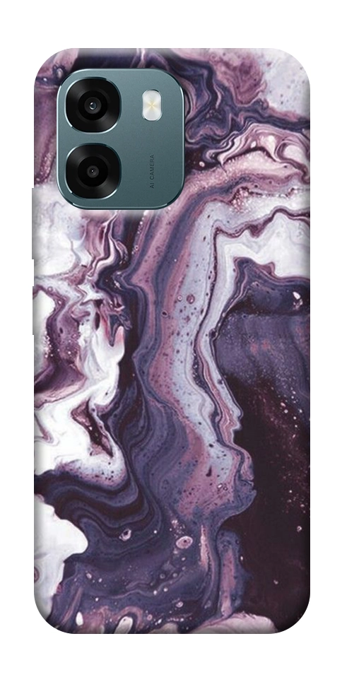 Чохол Червоний мармур для Oppo A6