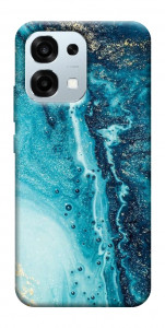 Чехол Голубая краска для Oppo A6 Pro 5G
