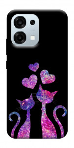 Чехол Космические коты для Oppo A6 Pro 5G