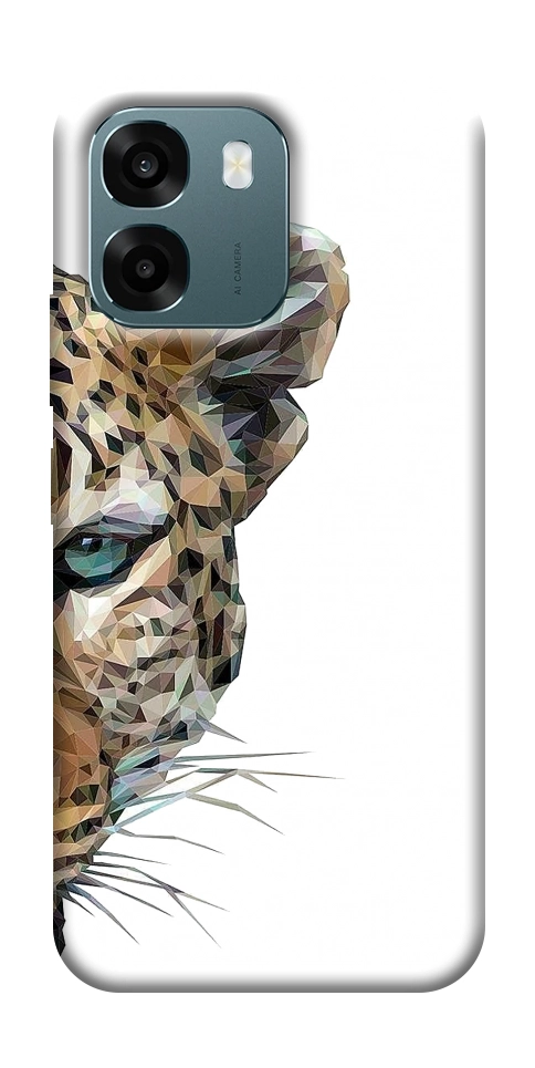 Чохол Леопард для Oppo A6