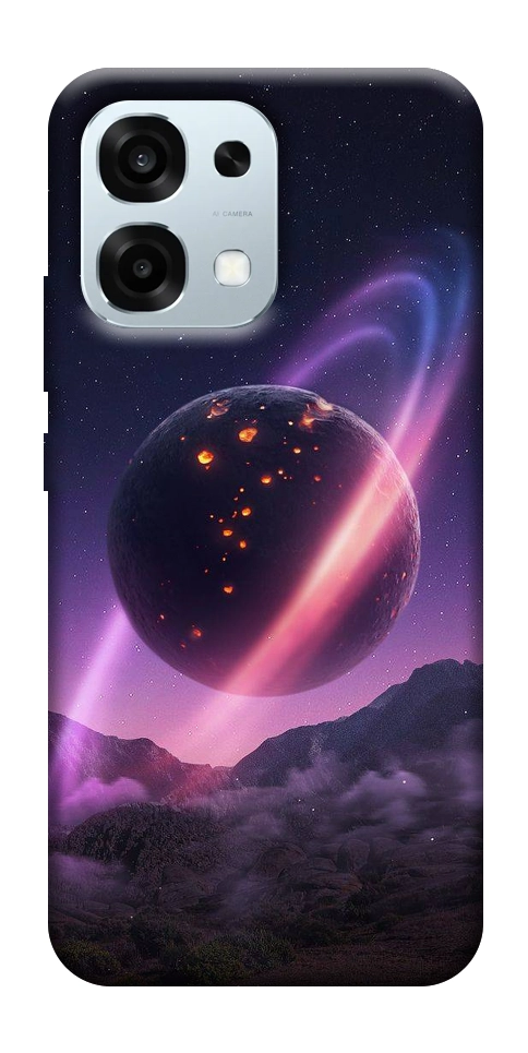 Чехол Сатурн для Oppo A6 Pro