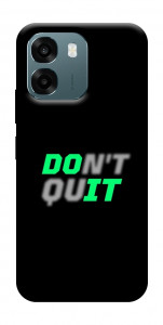 Чохол Don't quit для Oppo A6