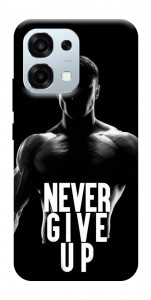 Чехол Never give up для Oppo A6 Pro 5G