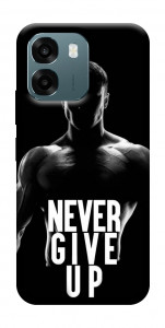 Чохол Never give up для Oppo A6