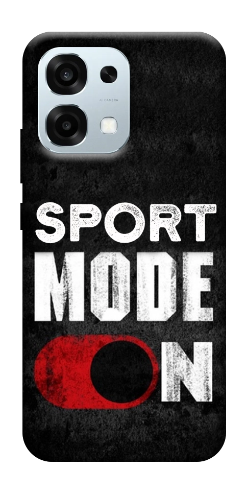 Чехол Sport mode on для Oppo A6 Pro