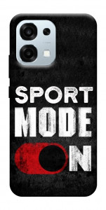 Чехол Sport mode on для Oppo A6 Pro 5G