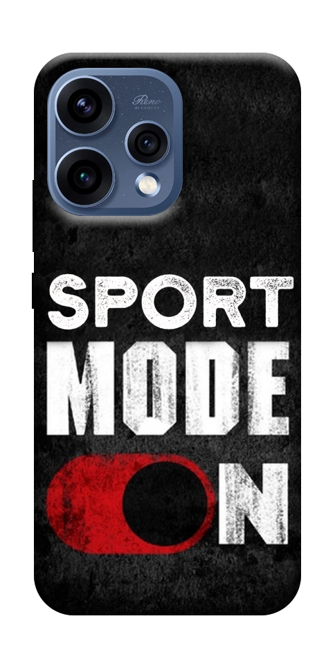 Чехол Sport mode on для Oppo Reno 15