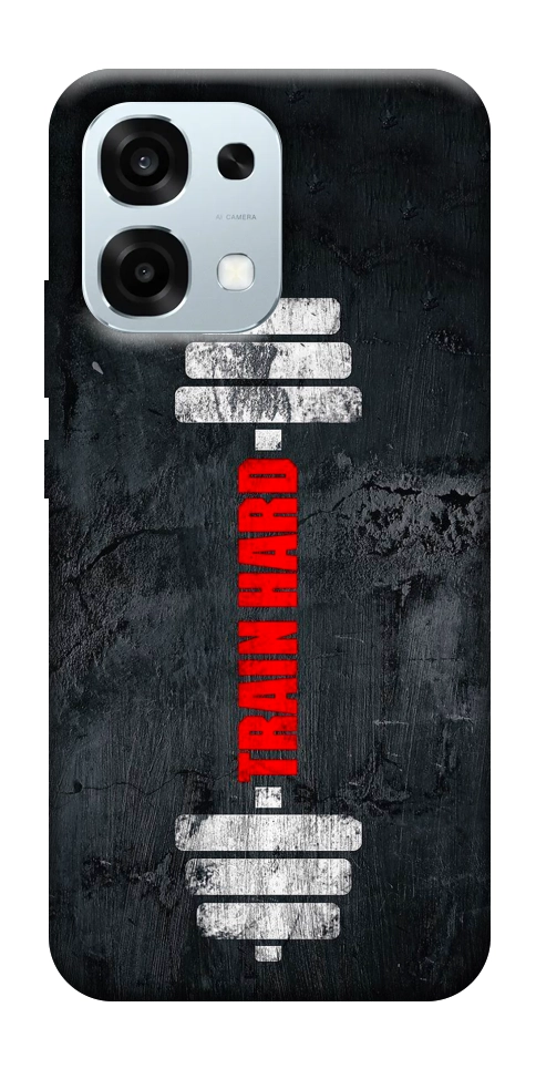 Чехол Train hard для Oppo A6 Pro