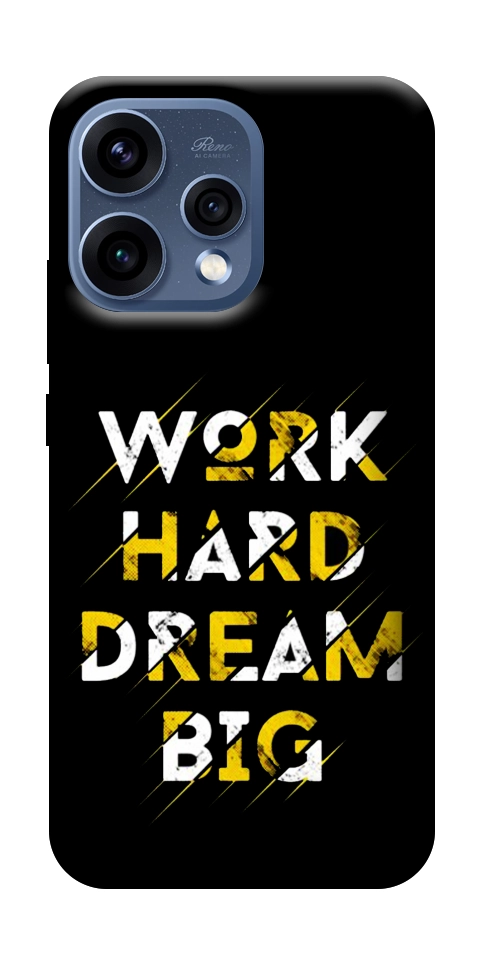Чехол Work hard для Oppo Reno 15