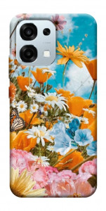Чехол Летние цветы для Oppo A6 Pro 5G