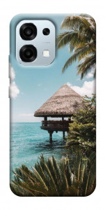 Чехол Тропический остров для Oppo A6 Pro 5G