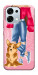 Чехол Girl and corgi для Oppo A6 Pro