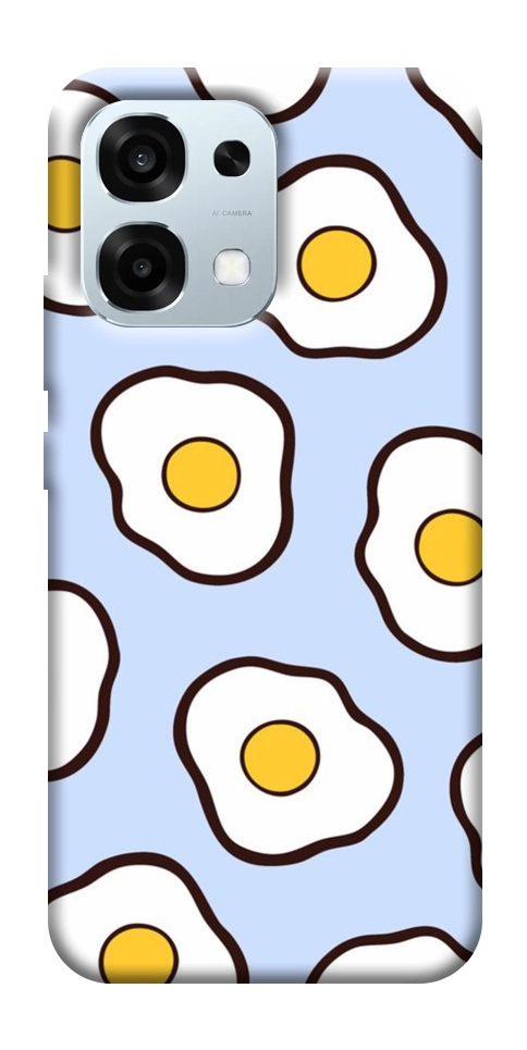 Чехол Яичница для Oppo A6 Pro
