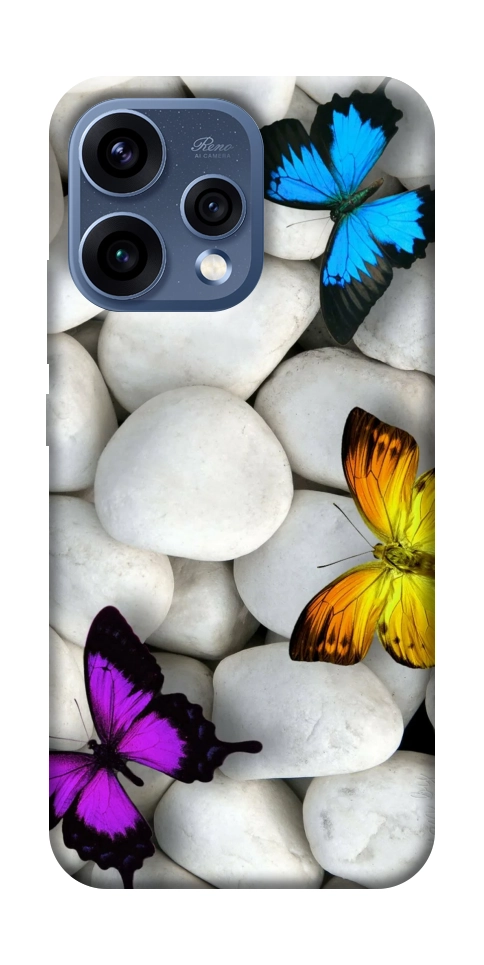 Чохол Butterflies для Oppo Reno 15