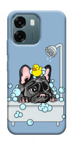 Чохол Dog in shower для Oppo A6