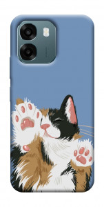 Чохол Funny cat для Oppo A6