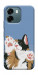 Чохол Funny cat для Oppo A6