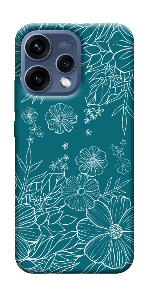 Чехол Botanical illustration для Oppo Reno 15
