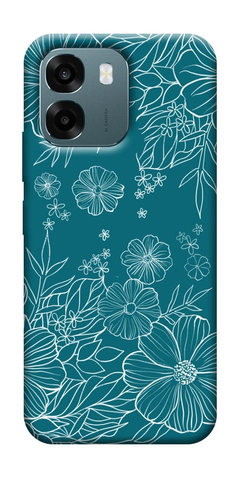 Чохол Botanical illustration для Oppo A6