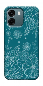 Чохол Botanical illustration для Oppo A6