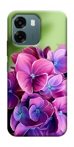 Чохол Мереживна гортензія для Oppo A6