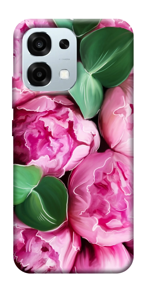 Чехол Пахучие пионы для Oppo A6 Pro