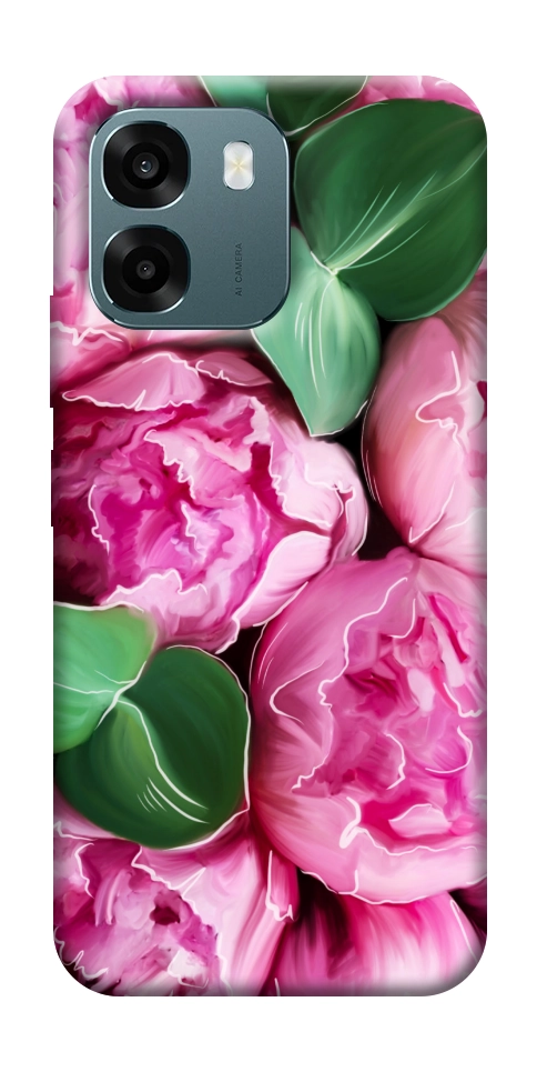 Чохол Пахкі півонії для Oppo A6