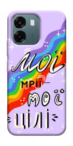 Чохол Мої мрії мої цілі для Oppo A6