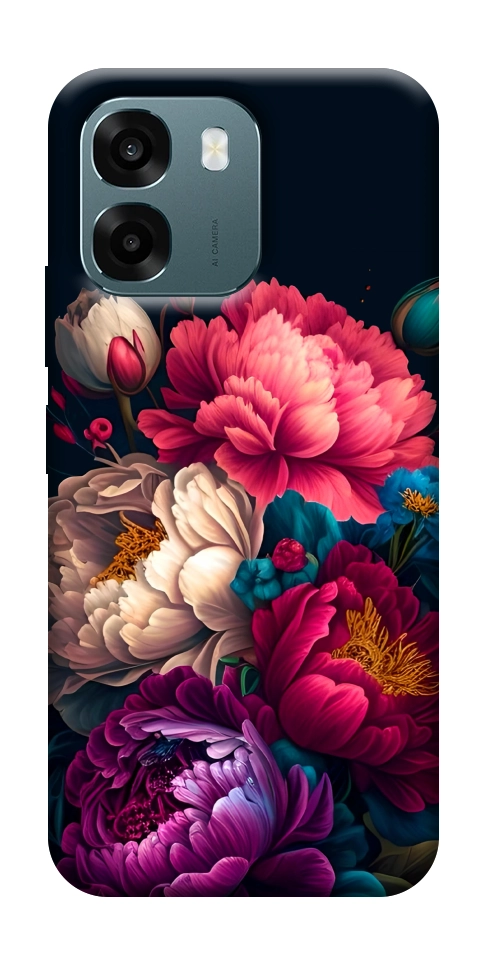 Чохол Букет квітів для Oppo A6