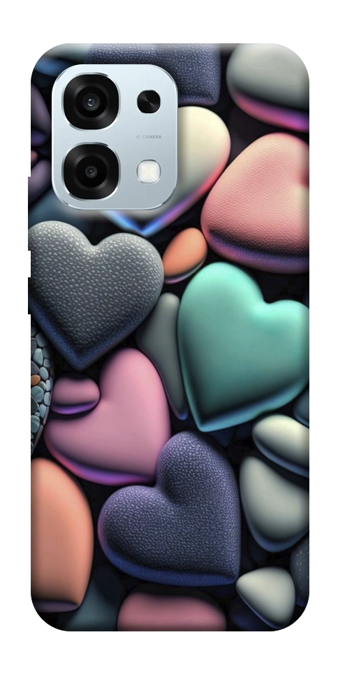 Чохол Кам'яні серця для Oppo A6 Pro