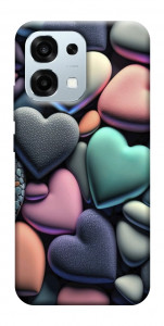 Чехол Каменные сердца для Oppo A6 Pro 5G
