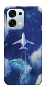 Чехол Полет над облаками для Oppo A6 Pro 5G