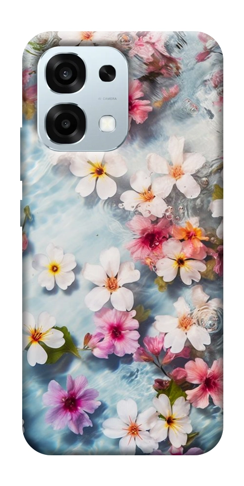 Чехол Floating flowers для Oppo A6 Pro